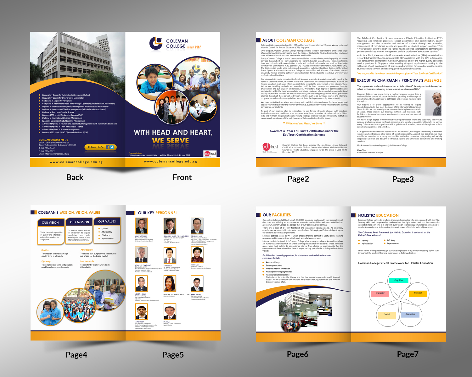Brochure Design by innovative earth for Coleman College | Design #11368633