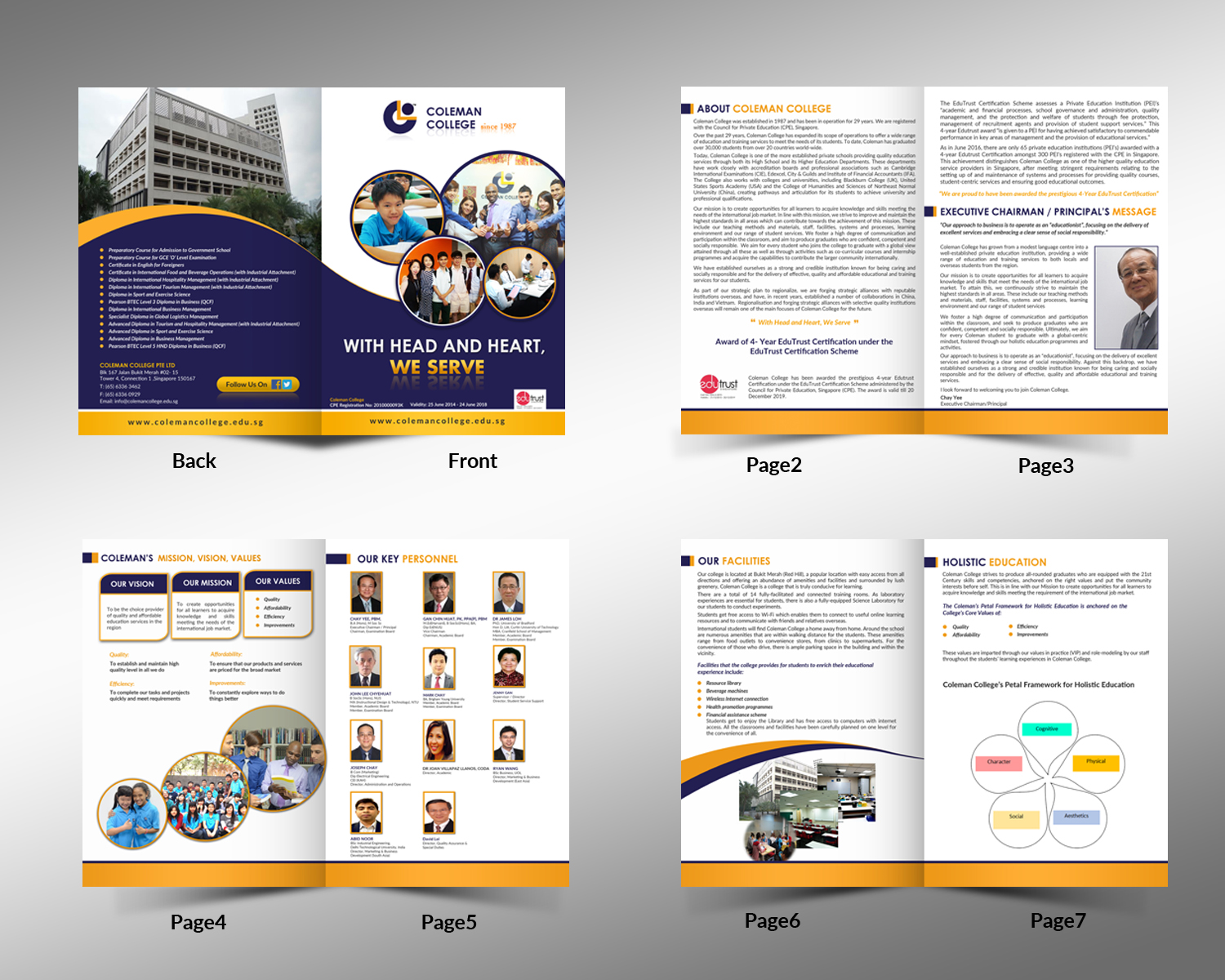 Brochure Design by innovative earth for Coleman College | Design #11418916