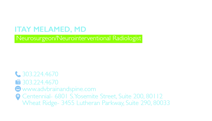 Business Card Design by CallmePAUL for Advanced Brain & Spine | Design #11206855