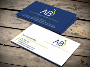 Business Card Design by SKYdesign for Advanced Brain & Spine | Design: #11211978