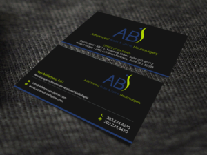 Business Card Design by SKYdesign for Advanced Brain & Spine | Design: #11212115
