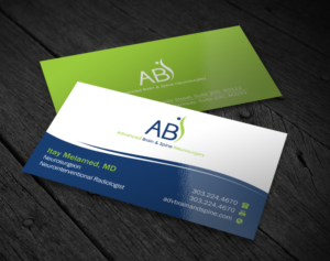 Business Card Design by Brand aid for Advanced Brain & Spine | Design: #11208050
