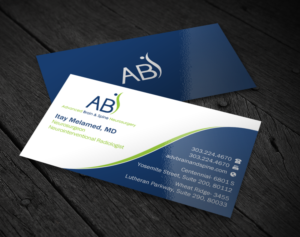 Business Card Design by Brand aid for Advanced Brain & Spine | Design: #11208053