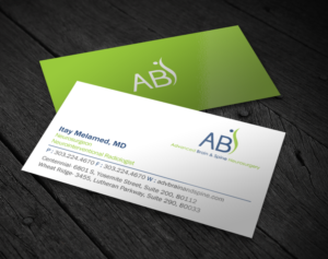 Business Card Design by Brand aid for Advanced Brain & Spine | Design: #11210050