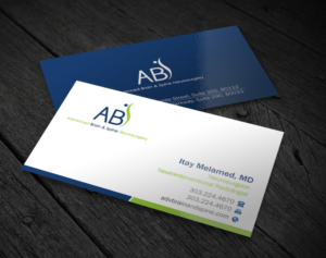 Business Card Design by Brand aid for Advanced Brain & Spine | Design: #11210052