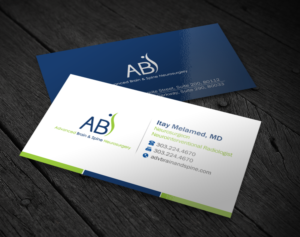 Business Card Design by Brand aid for Advanced Brain & Spine | Design: #11210057
