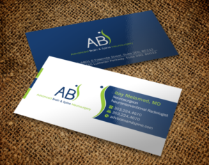 Business Card Design by Brand aid for Advanced Brain & Spine | Design: #11222033