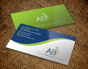 Business Card Design by Brand aid for Advanced Brain & Spine | Design: #11222040
