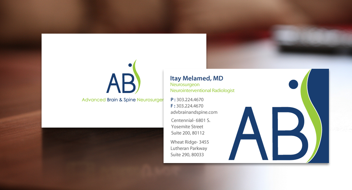 Business Card Design by chandrayaan.creative for Advanced Brain & Spine | Design #11208040