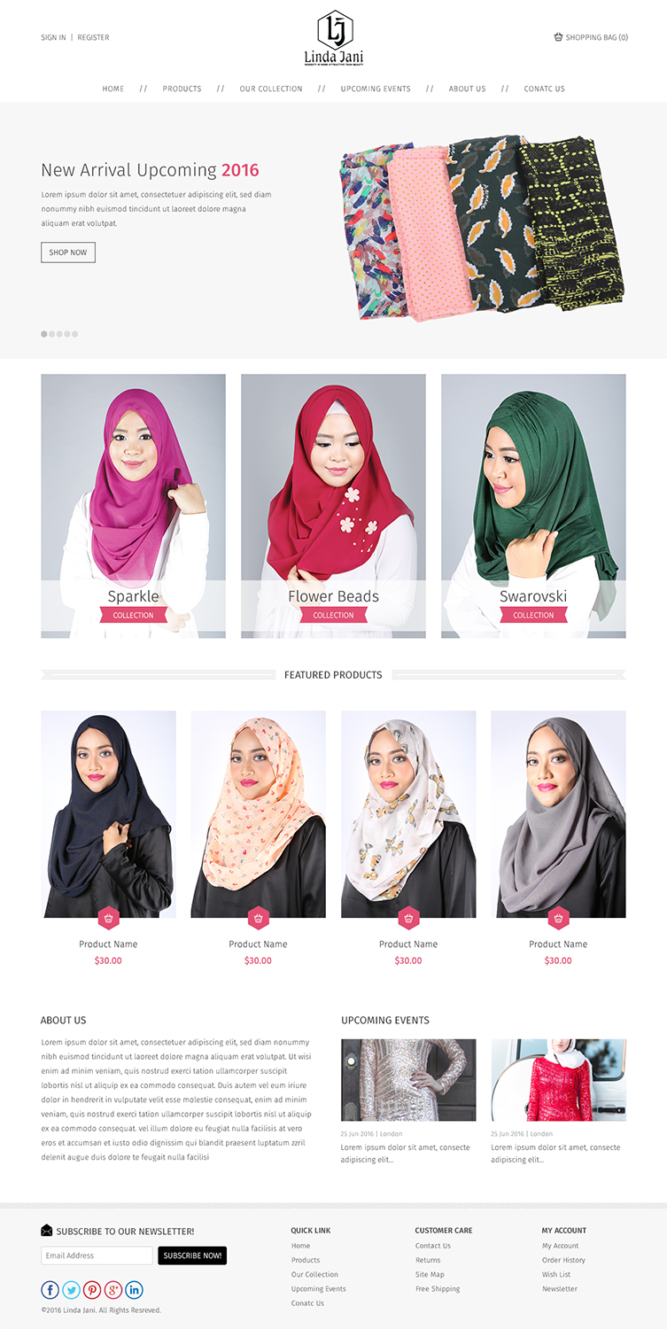 Web-Design von RupalTechno für LJ EXQUISITE | Design #11219308
