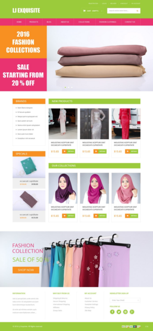 Web Design by pb for LJ EXQUISITE | Design: #11214939