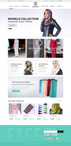 Web Design by pb for LJ EXQUISITE | Design: #11214940