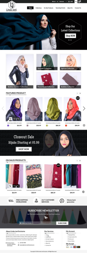 Web Design by Sbss for LJ EXQUISITE | Design: #11241976