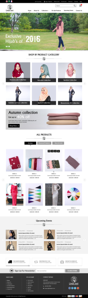 Web Design by Sbss for LJ EXQUISITE | Design: #11241977