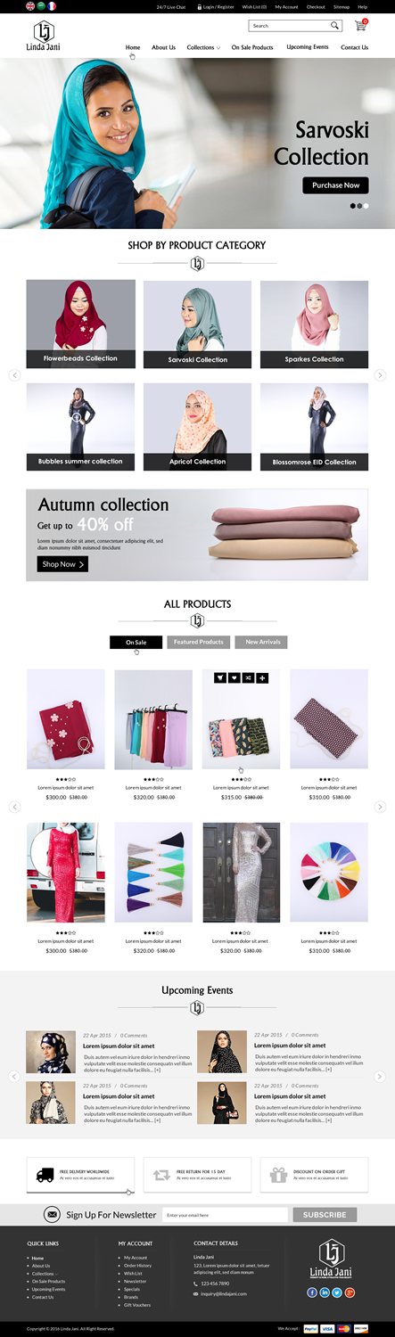 Web Design by Sbss for LJ EXQUISITE | Design #11241978