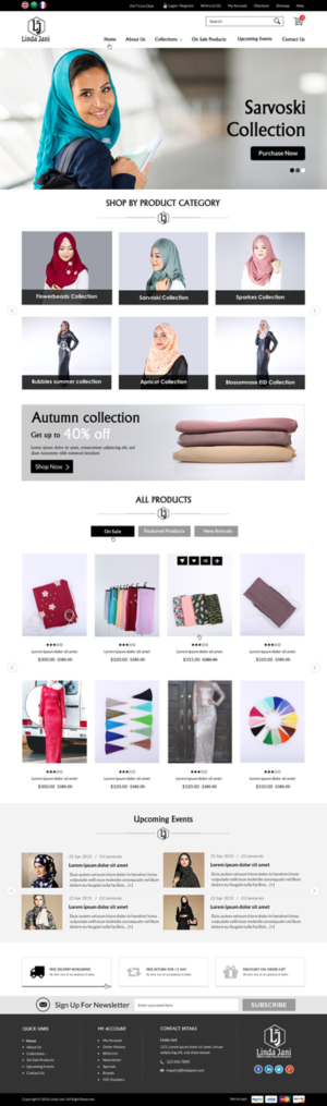 Web Design by Sbss for LJ EXQUISITE | Design: #11241978