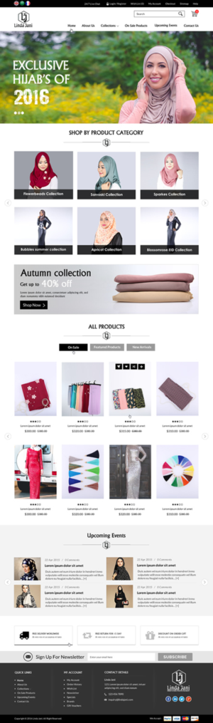 Web Design by Sbss for LJ EXQUISITE | Design: #11242016