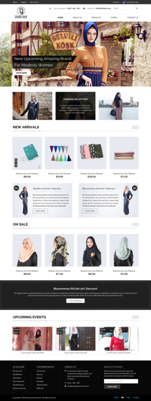 Web Design by Sbss for LJ EXQUISITE | Design: #11242020