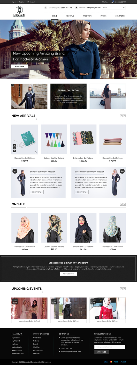 Web Design by Sbss for LJ EXQUISITE | Design #11242023