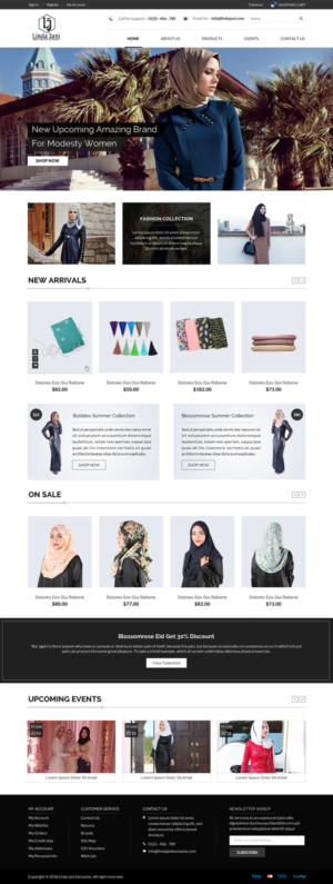 Web Design by Sbss for LJ EXQUISITE | Design: #11242023