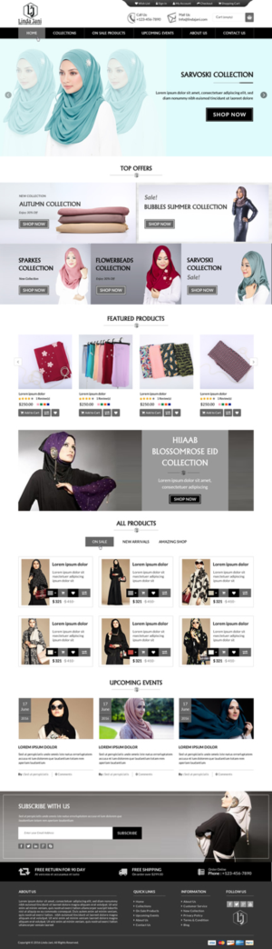 Web Design by Sbss for LJ EXQUISITE | Design: #11242198