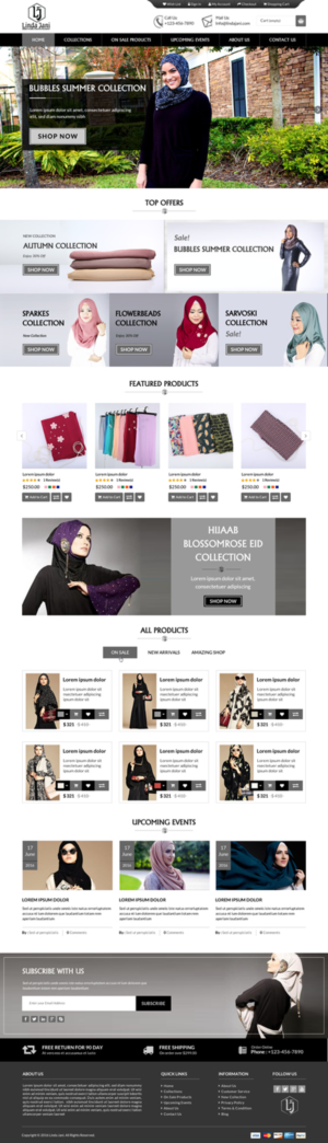 Web Design by Sbss for LJ EXQUISITE | Design: #11242199