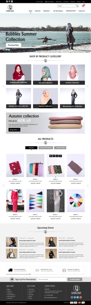 Web Design by Sbss for LJ EXQUISITE | Design: #11242297