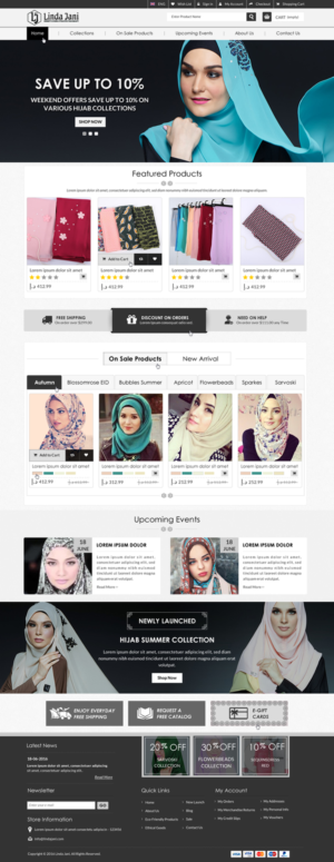 Web Design by Sbss for LJ EXQUISITE | Design: #11248442