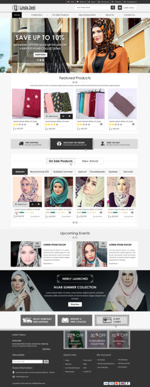 Web Design by Sbss for LJ EXQUISITE | Design: #11248444