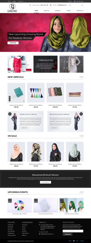 Web Design by Sbss for LJ EXQUISITE | Design: #11267857