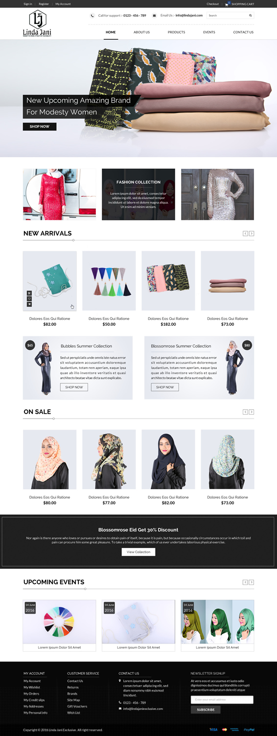 Web Design by Sbss for LJ EXQUISITE | Design: #11267858