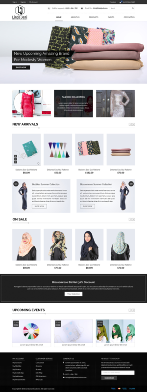 Web Design by Sbss for LJ EXQUISITE | Design: #11267858