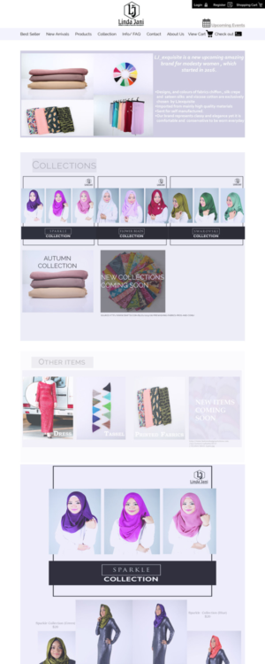 Web Design by jeckx2 for LJ EXQUISITE | Design: #11242380