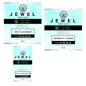 Jewel Organics        Inner Peace- Outer Beauty | Label Design by RedOne22
