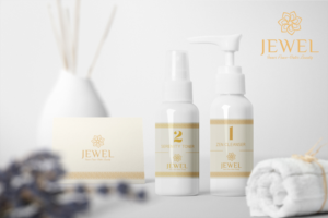 Jewel Organics        Inner Peace- Outer Beauty | Label Design by Ena