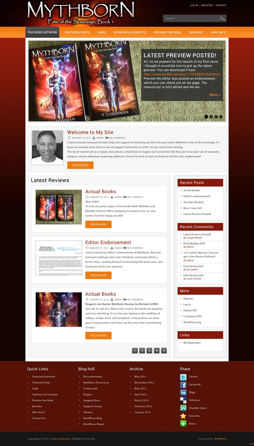 Wordpress Design by pb for this project | Design #2300565