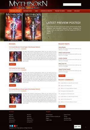 Wordpress Design by pb for this project | Design: #2300567