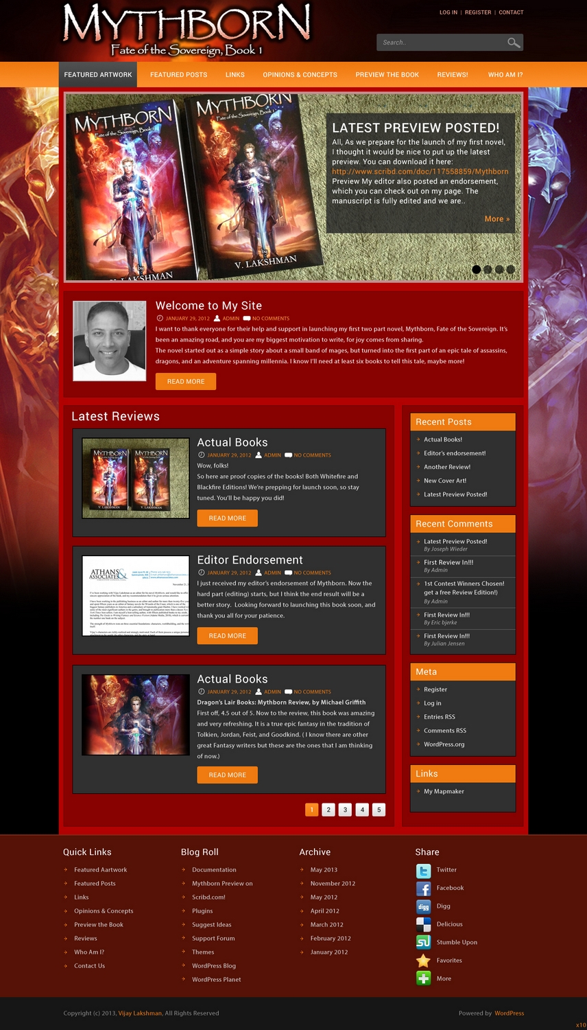 Wordpress Design by pb for this project | Design #2307121