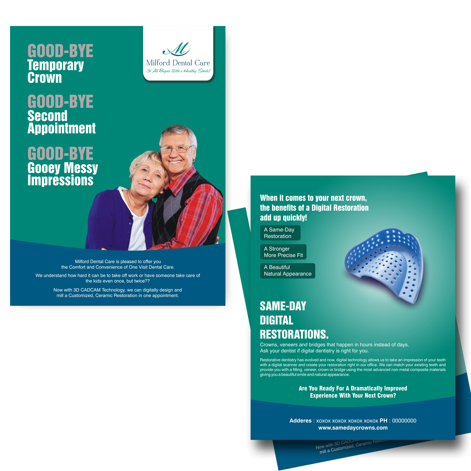 Flyer Design by uk for Milford Dental Care | Design #11420613