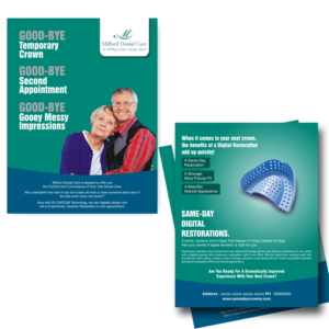 Flyer-Design von uk für Milford Dental Care | Design: #11420613