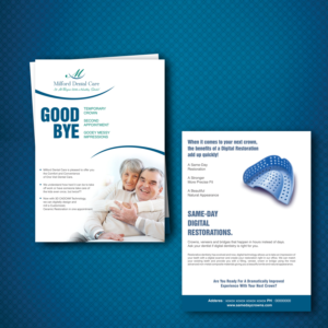 Flyer Design by uk for Milford Dental Care | Design: #11467943