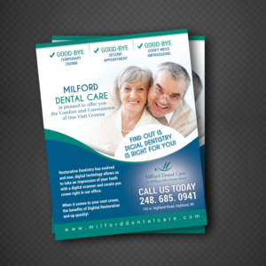 Flyer Design by uk for Milford Dental Care | Design: #11480448