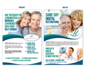 Flyer-Design von jeffdefy für Milford Dental Care | Design: #11400952