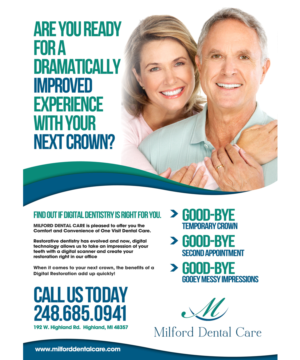 Flyer-Design von jeffdefy für Milford Dental Care | Design: #11423051