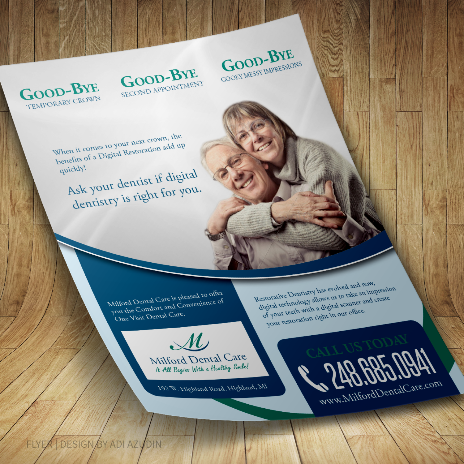 Flyer Design by adiazudin for Milford Dental Care | Design #11465204