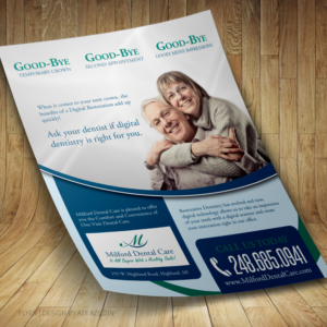 Flyer Design by adiazudin for Milford Dental Care | Design: #11465204