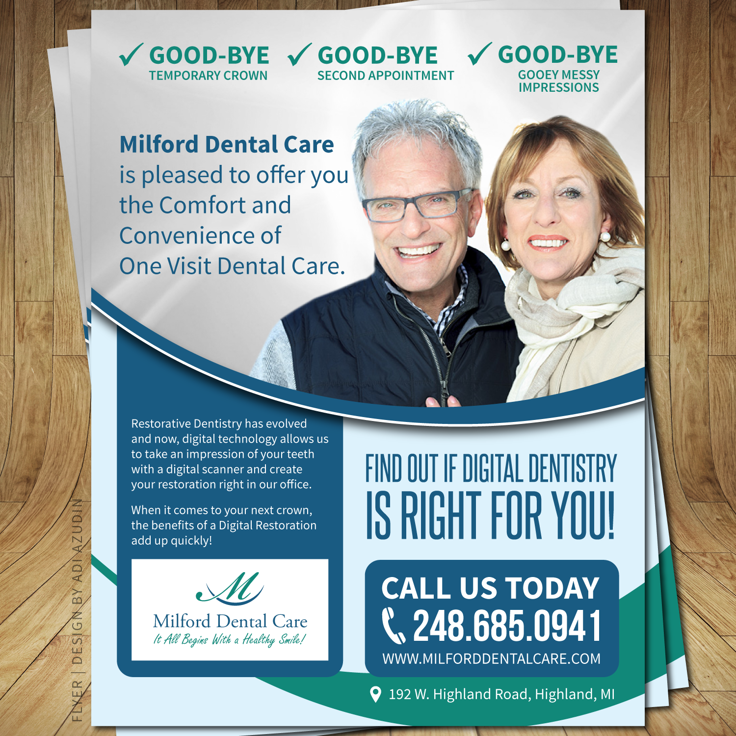 Flyer Design by adiazudin for Milford Dental Care | Design #11470251