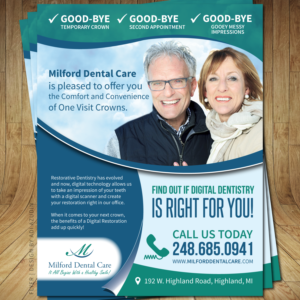 Flyer Design by adiazudin for Milford Dental Care | Design: #11474870