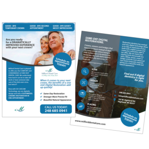 Flyer Design by DesignSolutions for Milford Dental Care | Design: #11469908