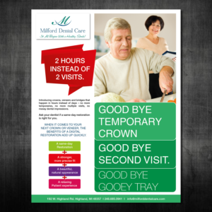Flyer Design by CreativeKlub for Milford Dental Care | Design: #11373346
